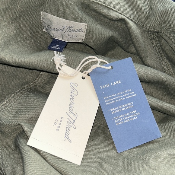 Women's Short Sleeve Button-Front Boilersuit - Universal Thread™ - Picture 5 of 5